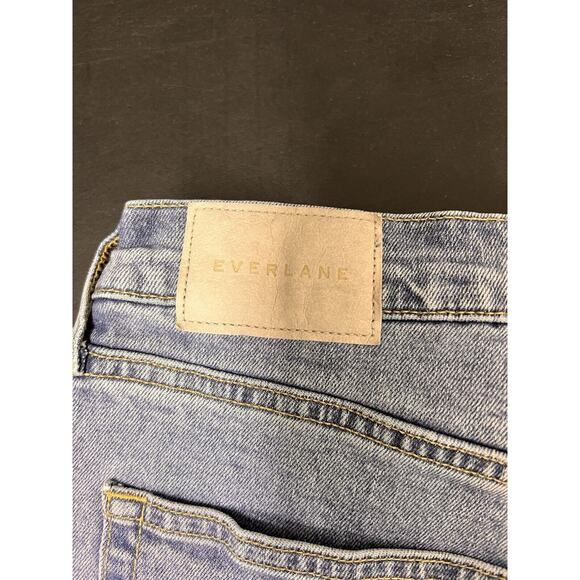Everlane Jeans Womens 31 Original Cheeky Crop Light Wash Denim High Rise - Picture 2 of 6